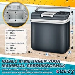 Koelbox 24L Met ECO Modus Voor Auto & Camping - Frigobox Elektrisch 24 Liter Met 12v 230 Volt - Verkoelt En Verwamt - MiniBar - Mini Koelkast 11 Koelbox 24L Met ECO Modus Voor Auto & Camping - Frigobox Elektrisch 24 Liter Met 12v 230 Volt - Verkoelt En Verwamt - MiniBar - Mini Koelkast -Gekoelde Tassen Winkel 1200x1200 480