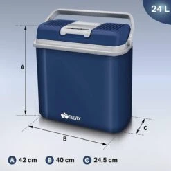 Tillvex- Koelbox, Coolbox, 24 Liter, Blauw -Gekoelde Tassen Winkel 1200x1200 486