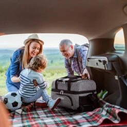 Lifewit 20L Koeltas | 20 Liter | Opvouwbaar | Koelbox-Koeltas | Isolatietas/ Picknicktas Voor Levensmiddelen / Grijs -Gekoelde Tassen Winkel 1200x1200 57