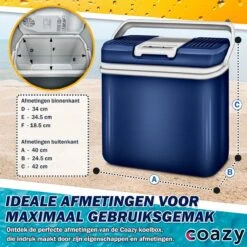 Coazy Koelbox 24L Elektrisch 12v 230 Volt - Met ECO Modus Voor Auto & Camping - Elektrische Frigobox Klein - Verkoelt En Verwarmt - Eco Modus - MiniBar - Electrische Mini Koelkast 11 Coazy Koelbox 24L Elektrisch 12v 230 Volt - Met ECO Modus Voor Auto & Camping - Elektrische Frigobox Klein - Verkoelt En Verwarmt - Eco Modus - MiniBar - Electrische Mini Koelkast -Gekoelde Tassen Winkel 1200x1200 578