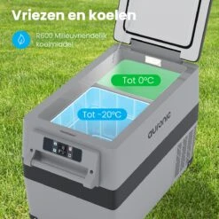 Auronic Elektrische Koelbox - 40.5L - Compressor - 12V En 240V - Grijs -Gekoelde Tassen Winkel 1200x1200 584