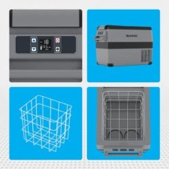 Auronic Elektrische Koelbox - 40.5L - Compressor - 12V En 240V - Grijs -Gekoelde Tassen Winkel 1200x1200 586