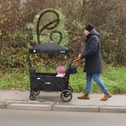 FableKids LEO X4Plus Opvouwbare Wagen Met Dak Fossil Grey 15 FableKids LEO X4Plus Opvouwbare Wagen Met Dak Fossil Grey -Gekoelde Tassen Winkel 1200x1200 626