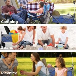 LifeGoods Bolderkar - Opvouwbaar - Tot 80KG - 94L - Wasbaar Polyester - 98x45cm - Blauw/Grijs -Gekoelde Tassen Winkel 1200x1200 643