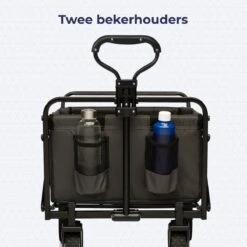 LifeGoods Bolderkar - Opvouwbaar - Draaibare Wielen - 2 Standen - 70KG Draagkracht - Grijs -Gekoelde Tassen Winkel 1200x1200 666
