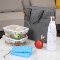 Brisby 4 Laags Geïsoleerde Koeltas - Lunchtas 7 Liter - Donkergrijs -Gekoelde Tassen Winkel 1200x1200 71