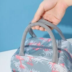 Koeltas - Lunchtas - Volwassenen En Kinderen - Compact & Handig: Zomer - Picknick -School - Lunch - Werk - Grijs Flamingo 14 Koeltas - Lunchtas - Volwassenen En Kinderen - Compact & Handig: Zomer - Picknick -School - Lunch - Werk - Grijs Flamingo -Gekoelde Tassen Winkel 1200x1200 76