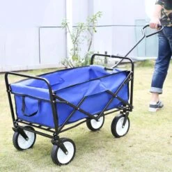 Merkloos Bolderkar - Bolderkar Opvouwbaar - Bolderwagen - Bolderwagen Opvouwbaar - Blauw -Gekoelde Tassen Winkel 1200x1200 779