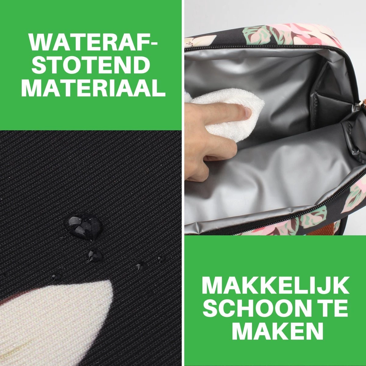 Brisby 4 Laags Geïsoleerde Koeltas - Lunchtas 7 Liter - Bloemetjes 7 Brisby 4 Laags Geïsoleerde Koeltas - Lunchtas 7 Liter - Bloemetjes - Afbeelding 7