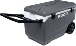 Igloo Latitude 90 Roller - Grote Koelbox Op Wielen - 85 Liter - Grijs -Gekoelde Tassen Winkel 1200x735
