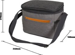 Bo-Camp Koeltas - Grijs - 10 Liter -Gekoelde Tassen Winkel 1200x888