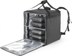 Hendi Pizza & Voedsel Bezorgrugtas Geïsoleerd - 41x41x(H)49cm -Gekoelde Tassen Winkel 1200x938