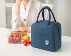 Merkloos Koeltas Lunch - Lunchtas Volwassenen - Kinderen - Lunchtrommel - Picknicktas - Koelzak - Coolbag - Waterdicht - Lunchtas - Koeltasje - Zwart -Gekoelde Tassen Winkel 1200x947 1
