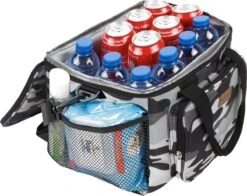 Packaway 4 Laags Geïsoleerde Koeltas - Lunchtas 15 Liter - Camouflage Grijs -Gekoelde Tassen Winkel 1200x952