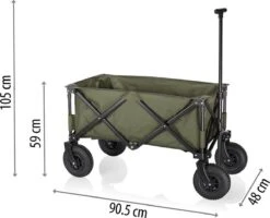 Campart Bolderkar HC-0915 - Opvouwbaar - Bolderwagen Met Stevig Harmonicaframe - Inclusief Opbergtas En Bodemplaat - Groen 12 Campart Bolderkar HC-0915 - Opvouwbaar - Bolderwagen Met Stevig Harmonicaframe - Inclusief Opbergtas En Bodemplaat - Groen -Gekoelde Tassen Winkel 1200x974 1