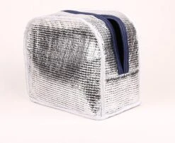 Koeltas - Lunchtas - Volwassenen En Kinderen - Compact & Handig: Zomer - Picknick -School - Lunch - Werk - Klassiek Grijs -Gekoelde Tassen Winkel 1200x979