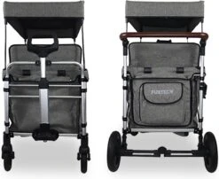 FUXTEC Bolderkar FX-CTXL900 - Premium Grijs - Nu Voor Maximaal 4 Kinderen -Gekoelde Tassen Winkel 1200x981