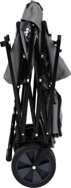 AREBOS Handwagen Vouwbare Dak Handwagen Vouwbare Trolley Uitrustingswagen Grijs -Gekoelde Tassen Winkel 454x1200 1