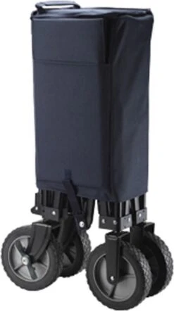 Campart Bolderkar HC-0910 - Opvouwbaar - Bolderwagen Met Stevig Harmonicaframe - Inclusief Opbergtas En Bodemplaat - Blauw -Gekoelde Tassen Winkel 671x1200