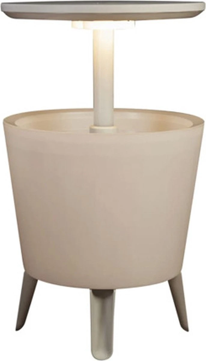 Keter Coolbar Partytafel – Lichtgevend - 49,5x49,5x57cm - Wit 1 Keter Coolbar Partytafel – Lichtgevend - 49,5x49,5x57cm - Wit