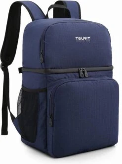 Koeltas Rugzak (28L) - 16 Blikjes - Lunchtas Voor Dames En Heren - Picknicktas - Blauw 13 Koeltas Rugzak (28L) - 16 Blikjes - Lunchtas Voor Dames En Heren - Picknicktas - Blauw -Gekoelde Tassen Winkel 895x1200