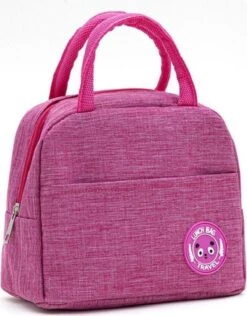 Koeltas - Lunchtas - Volwassenen En Kinderen - Compact & Handig: Zomer - Picknick -School - Lunch - Werk - Klassiek Roze -Gekoelde Tassen Winkel 939x1200
