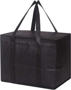 Merkloos 2 Stuks Geïsoleerde Koeltas Met Bodemplaat - Zwart -Gekoelde Tassen Winkel 952x1200