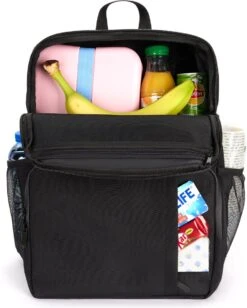 Sunflake Koeltas Rugzak (28L) - Geschikt Voor 16 Blikjes - Lunchtas Voor Dames En Heren - Zwart 11 Sunflake Koeltas Rugzak (28L) - Geschikt Voor 16 Blikjes - Lunchtas Voor Dames En Heren - Zwart -Gekoelde Tassen Winkel 961x1200 2
