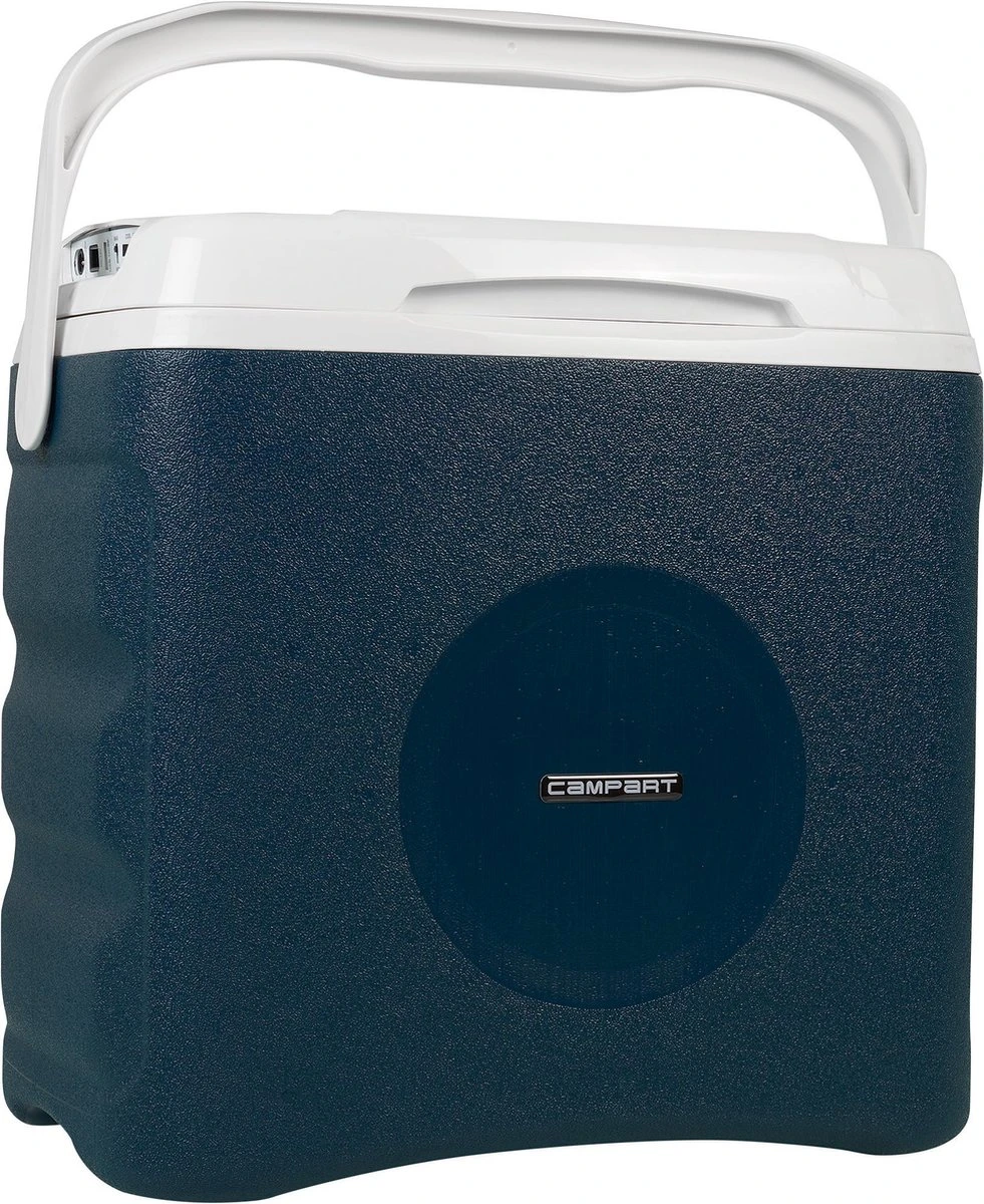 Campart Koelbox XL CB-8630 - Coolbox 12V En 230V - 30 Liter - Te Gebruiken Met USB-powerbank - Blauw 1 Campart Koelbox XL CB-8630 - Coolbox 12V En 230V - 30 Liter - Te Gebruiken Met USB-powerbank - Blauw
